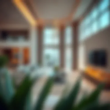 Luxurious Living Space in Liwa Residence Luxurious living space in Liwa Residence highlighting stylish interiors