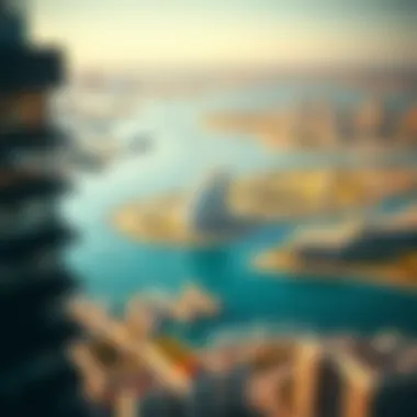 Panoramic view of Maryah Island showcasing modern architecture