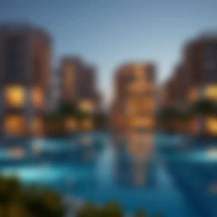 Residential developments highlighting luxury living options in Maryah Island