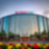 Stunning exterior view of Max Mushrif Mall showcasing its modern architecture