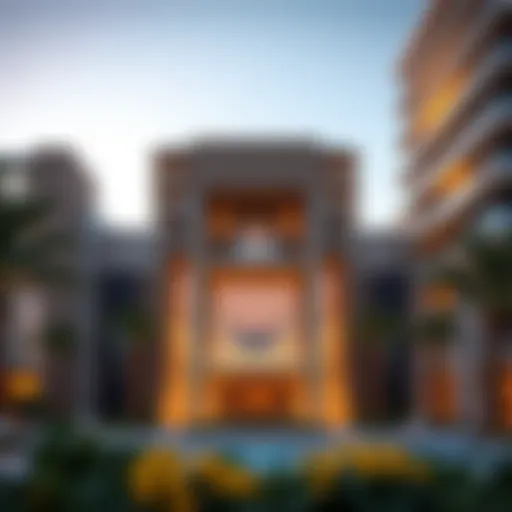 Architectural Excellence in Nakheel Developments Stunning architectural design of Nakheel's new residential complex