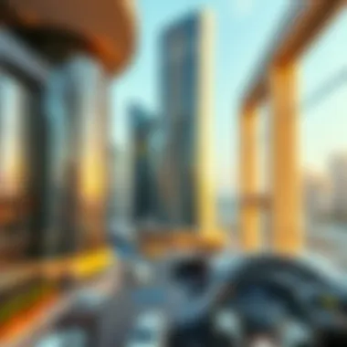 Infographic depicting Dubai's real estate market trends