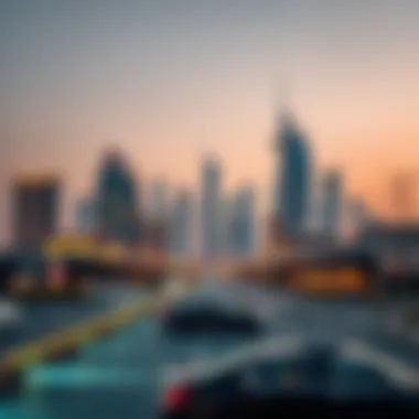 UAE skyline representing the business environment