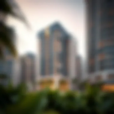 Stunning exterior view of No.9 Dubai Marina showcasing modern architecture