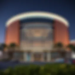 Architectural view of Oryx World Business Centre showcasing its modern facade