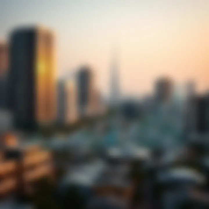 Graph depicting real estate market trends and value fluctuations