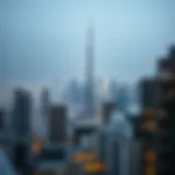 Stunning skyline view of Dubai showcasing modern architecture