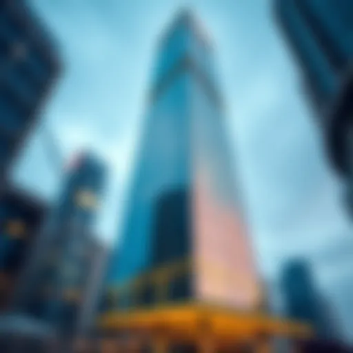 Stunning architectural design of Prism Tower