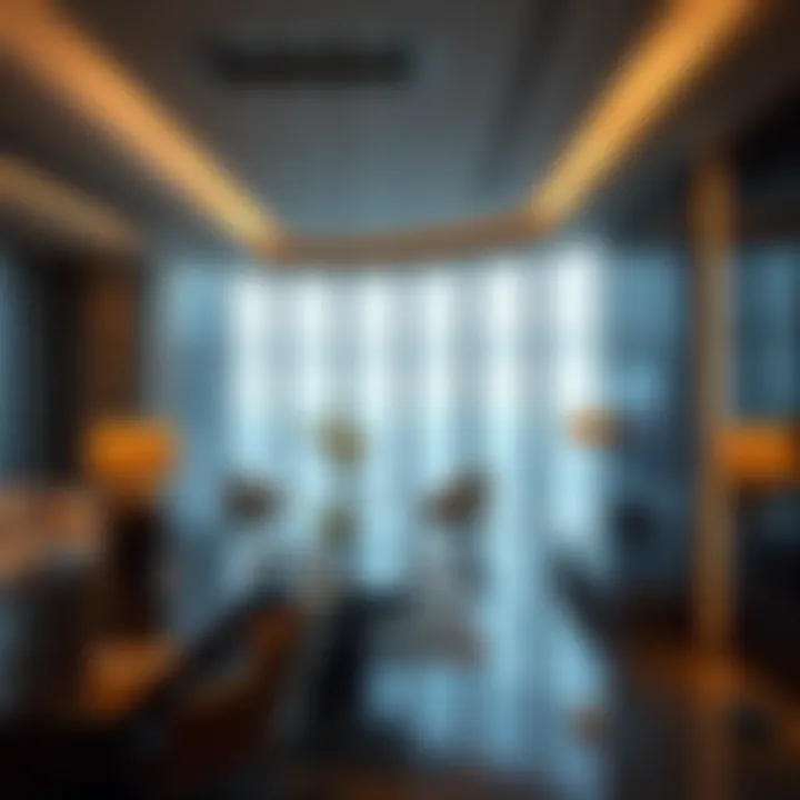 Interior aesthetics of Prism Tower