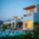 Stunning architectural view of Samana Mykonos