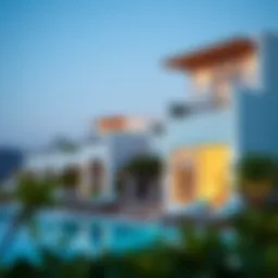 Stunning architectural view of Samana Mykonos
