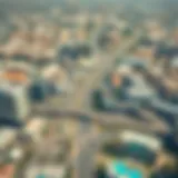 Aerial view of Studio City showcasing its modern infrastructure and layout