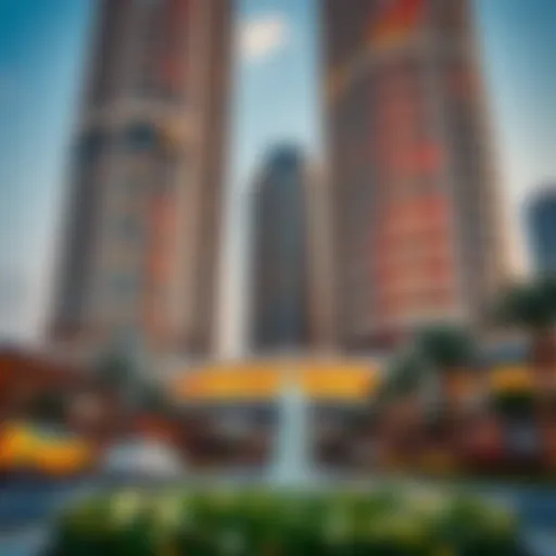 Stunning architectural design of Suburbia Tower showcasing modern urban aesthetics