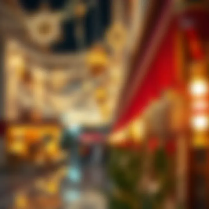 Emirati Cultural Decorations Traditional Emirati decorations symbolizing cultural heritage during holiday festivities