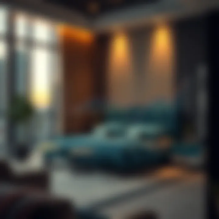 Graph illustrating rental pricing trends in Dubai