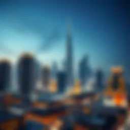 Stunning skyline of Dubai showcasing Czar Properties