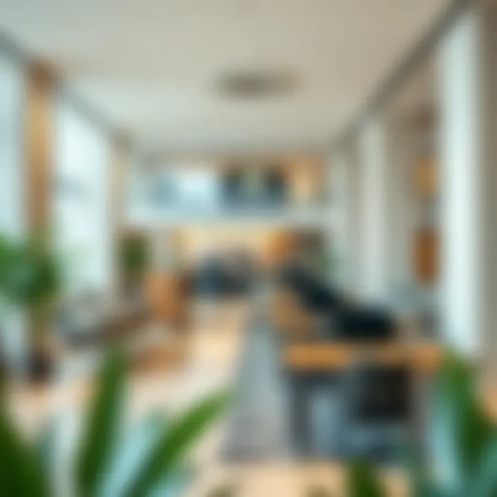 Business Amenities in Prime Business Centre Interior layout highlighting the business amenities available