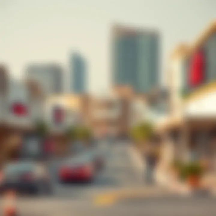 Economic Impact of Strip Malls An infographic illustrating the economic impact of strip malls on the local economy.