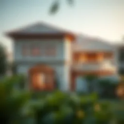 Stunning architectural design of Zubaida Residence